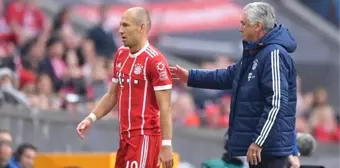 Robben'den Şikayet: 'Minik Takımdaki Oğlumun Antrenmanları Bile Ancelotti'ninkilerden İyi'