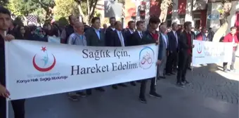 Konya'da 'Dünya Yürüyüş Günü' Gerçekleşti