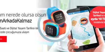 Vodafone Akıllı Çocuk Saati, Dijital Yaşam Tarifesine Ek Ayda 10 Tl