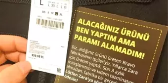 Zara, İşçilerin Parasını Hala Ödemedi