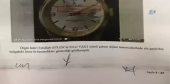 Başsavcılık Evrak İçin, 'Bu Belge Terörist Başının Örgüt Üyelerine Verdiği Birebir Talimatın En...