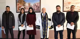 Adıyaman Üniversitesi Fakülte Birincilerine YÖK Başkanından Tebrik Mektubu