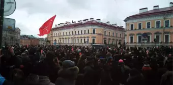 Rusya'da Alexei Navalny İçin Destek Gösterisi