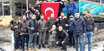 Mehmetçiğe Destek İçin Araçları ile Şehir Turu Attılar