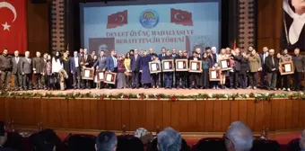 Mersin'de 'Devlet Övünç Madalyası ve Beratı' Töreni Yapıldı