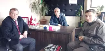 Başkan Ergin'e Tebrik Ziyaretleri