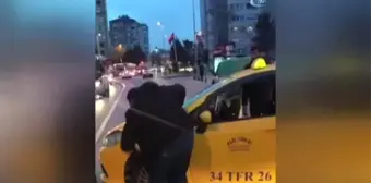 Alkollü Taksi Sürücüsü Kadıköy'ü Birbirine Kattı