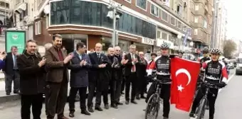 Şehitler İçin Pedala Bastılar