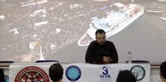 Mavi Marmara Baskını Tanığı Bursa'da Söyleşiye Katıldı