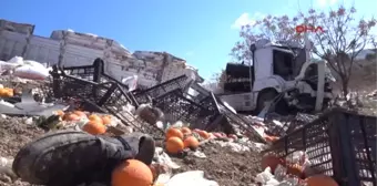 Şanlıurfa'da Tır'lar Çarpıştı 2 Ölü, 1 Yaralı