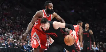 Rockets, Trail Blazers'a 'Dur' Dedi