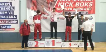 Fatih Kürşat Aygün, Kickboksta Altın Madalya Kazandı