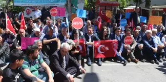 CHP Adıyaman'da Oturma Eylemi Yaptı