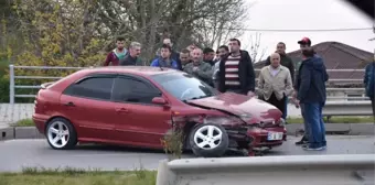 Sinop'ta Trafik Kazası: 1 Yaralı