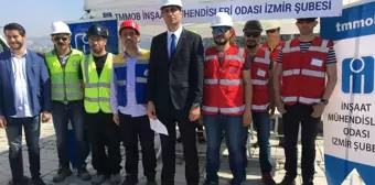 İzmir'de İş Kazası Kurtarma Tatbikatı