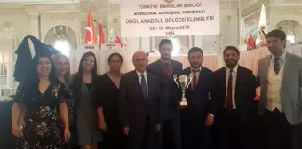 Kars Ardahan Bölge Barosu Doğu Anadolu Bölge 1'incisi Oldu