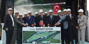 Yomra Sanayi Sitesi'nin Temeli Törenle Atıldı