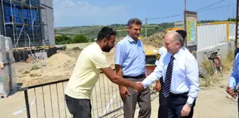 Tekirdağ Valisi Şarköy'de Yatırımları İnceledi