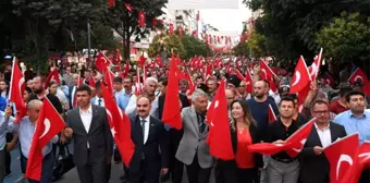 Isparta'da 15 Temmuz Şehitleri'ni Anma, Demokrasi ve Milli Birlik Günü Törenleri