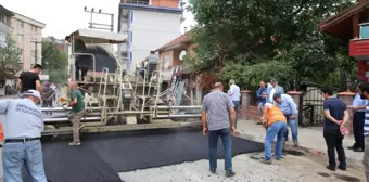 Kanlıırmak Caddesi'nde Asfalt Çalışması