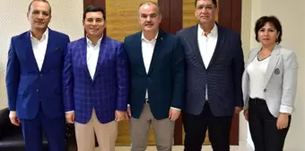 Akdeniz Belediyeler Birliği(Akbb) Heyeti Denizli'de