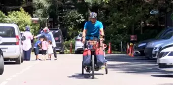 Öğretmen Çift 4 Yaşındaki Kızıyla Bin 500 Kilometre Pedal Çevirecek