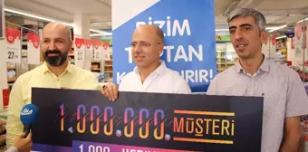 Bizim Toptan Satış Mağazaları'nın 1 Milyonuncu Şanslı Müşterisi Midyat'tan