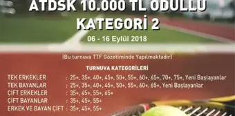 Tsyd Adana Senyör Tenis Turnuvası Başlıyor