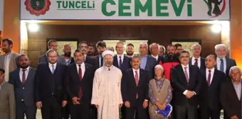 Tunceli, İlk Kez Bir Diyanet Başkanını Ağırladı (2)