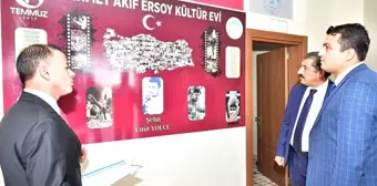 Kaymakam Keklik'ten Başkan Atilla'ya Hizmet Teşekkürü