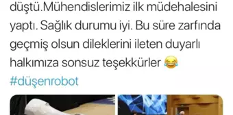 İnsansı Robot 'Mini Ada'nın Üreticisi: Müziğin Ritmine Kapılarak Sahneden Düştü