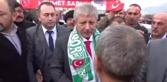 MHP'nin Amasya Adayı Mehmet Sarı'ya Memleketinde Coşkulu Karşılama