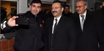 Vali Aksoy'un Yeni Yıl Akşamı Mesaisi