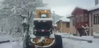 Akseki'de Kapalı Mahalle Yolları Ulaşıma Açıldı