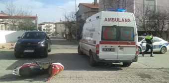 Tekirdağ'da Trafik Kazası: 1 Yaralı