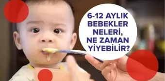 6-12 Aylık Bebekler Neleri, Ne Zaman Yiyebilir? | İki Anne Bir Mutfak