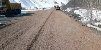 Kapıköy'de Stabilize Yol Çalışması Yapıldı