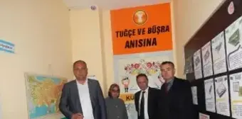 Savaştepe'de Okul Yolunda Öldürülen Kuzenlerin Adı Kütüphaneye Verildi