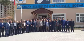 Kaman'da Muhtarlara Veda Yemeği