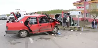 Samsun 'Da Oy Kullanma Dönüşü Kaza 7 Yaralı