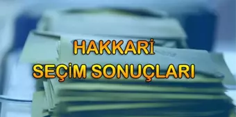 Hakkari Seçim Sonuçları: 31 Mart Hakkari Yerel Seçim Sonuçları