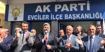 Özkaya, Evciler Halkına Teşekkür Etti