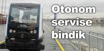 Teknoloji Zirvesi'nde Otonom Servise Bindik!