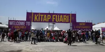 Hatay 3. Kitap Fuarı'na Yoğun İlgi