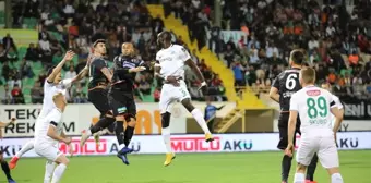 Spor Toto Süper Lig: Aytemiz Alanyaspor: 1 - Atiker Konyaspor: 2 (İlk Yarı)