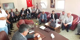 MHP İl Başkanı Demir, Başkan Tutar'ı ziyaret etti