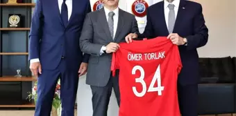 Rekabet Kurumu Başkanı Ömer Torlak'tan Başkan Özdemir'e ziyaret