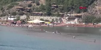 MUĞLA KIZKUMU'NA TURİST YAĞIYOR