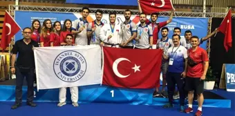 İAÜ Karate Takımı Avrupa'da üçüncü oldu