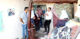 Yıkık evde yalnız yaşayan kadın için yeni konut